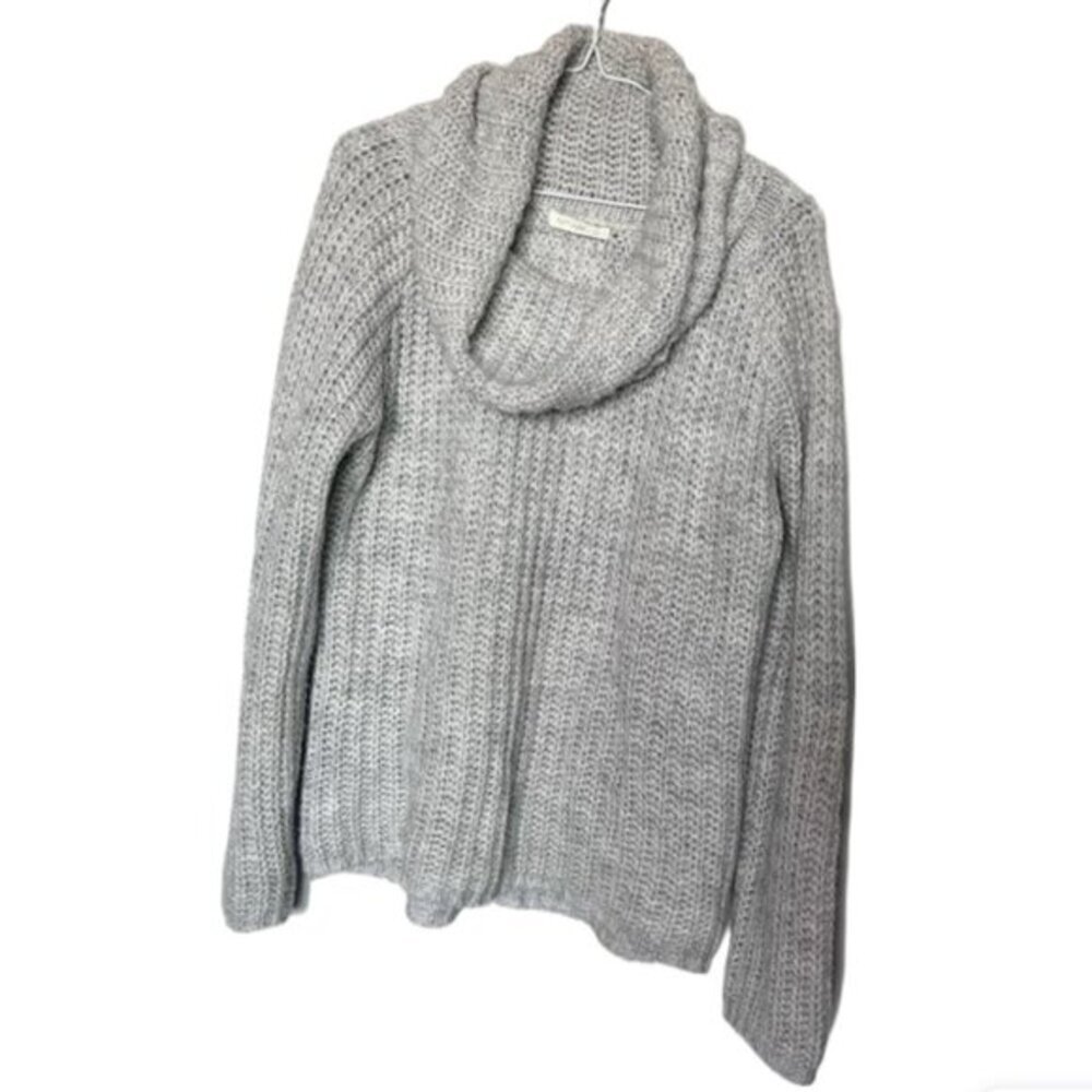 Tatuum Grey Knit Cowl Neck Sweater L